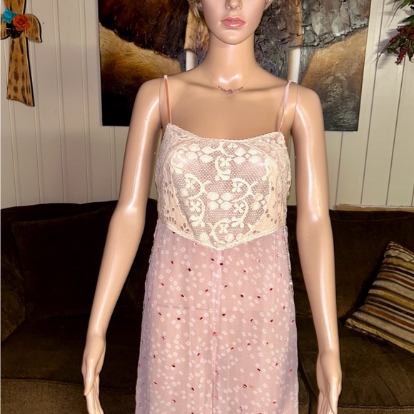 Free People • Small • New Romantics • Pink/Silver • Sequins • Boho Jumpsuit •New - Picture 4 of 15